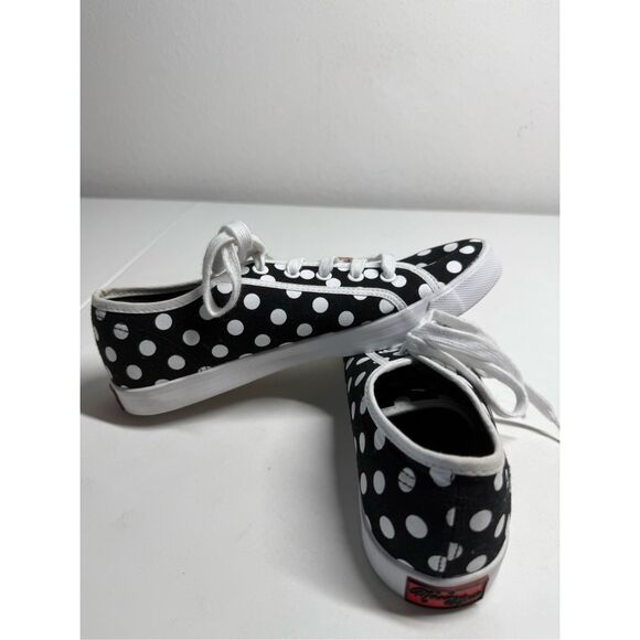 Disney Parks Minnie Mouse Polka Dot Canvas Sneakers Women’s Size 8 - Picture 9 of 14